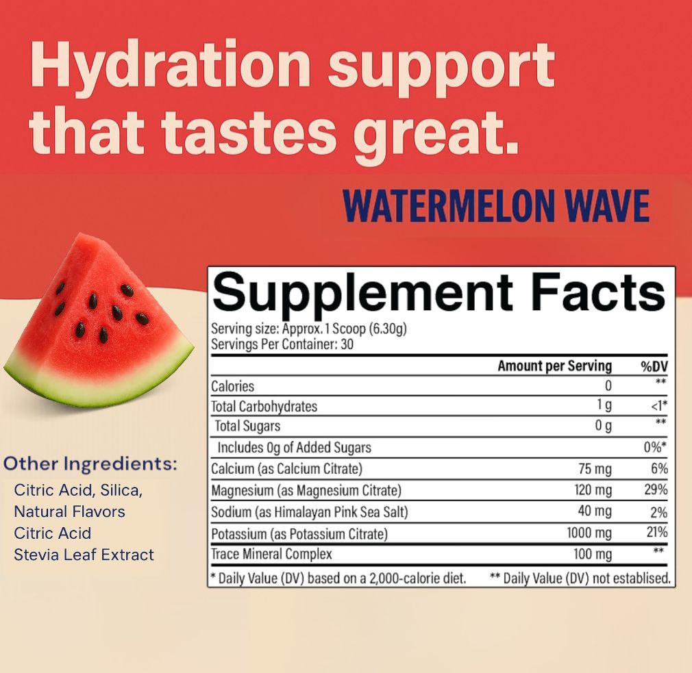 Watermelon Wave - Electrolyte Mix