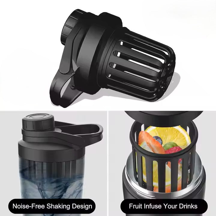Double Wall Stainless Steel Shaker Bottle